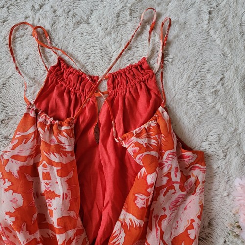 Rory Beca Maia Dress In Bouka 100% Silk Self Ventilated Back Size S - Picture 13 of 18