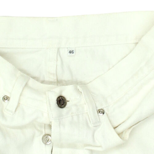 Pantalones de mezclilla rectos blancos United Colors of Benetton para hombre | de colección de diseñador de colección de colección - Imagen 3 de 6