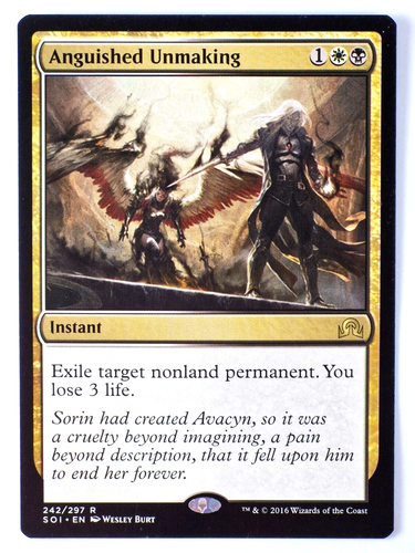 MTG Anguished Unmaking - Shadows over Innistrad LP+
