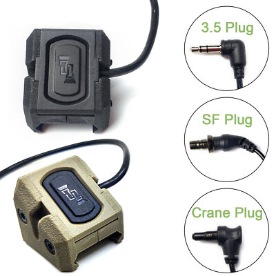 #ad #ad Tactical Light Remote Pressure Switch Button For PEQ15 NGAL Laser Light SOTAC $16.39