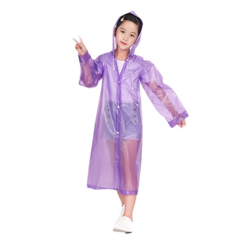 Children Raincoat Kids Raincoat Poncho Raincoat Jacket Waterproof Rain Coat - Picture 17 of 17
