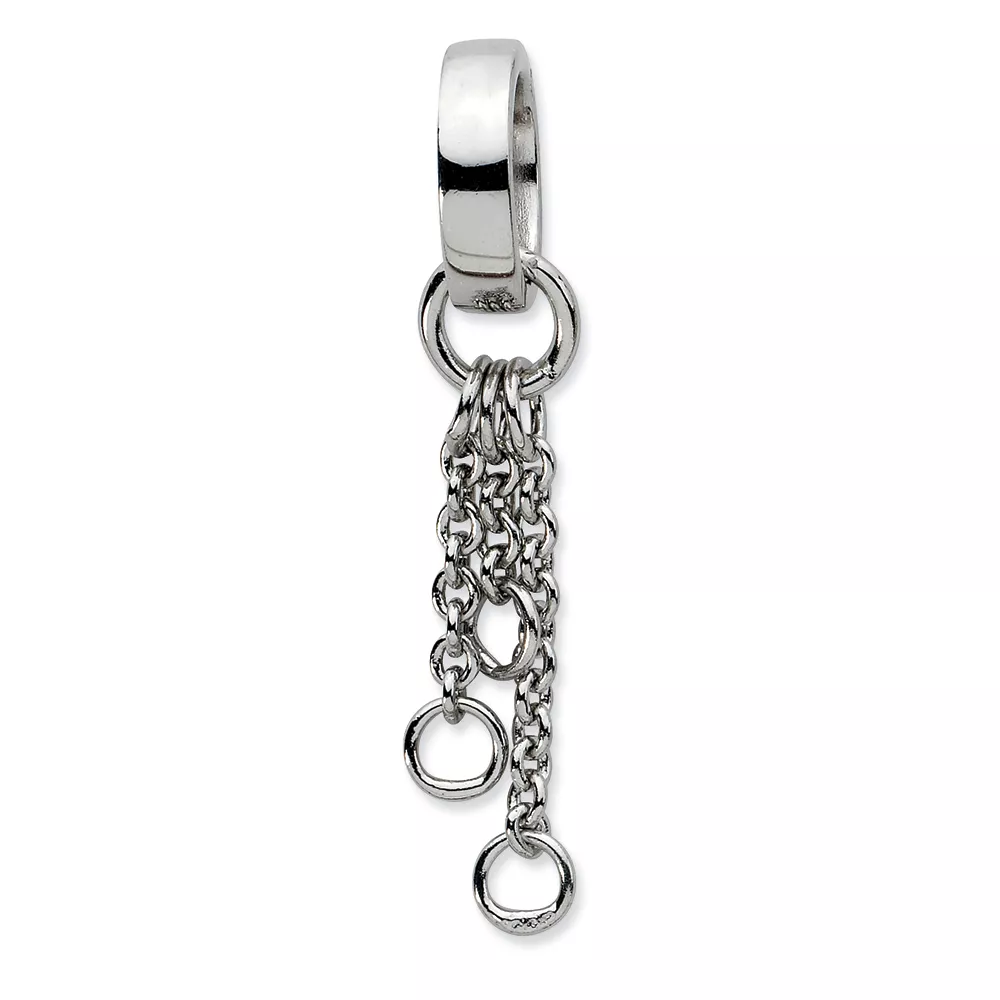 Sterling silver shop charm carrier