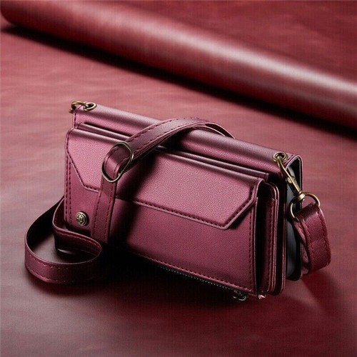 Luxury Card Wallet Zipper Cover Case For A15 A35 A55 A04 A54 A32 A33 A53 A50 - Picture 57 of 83