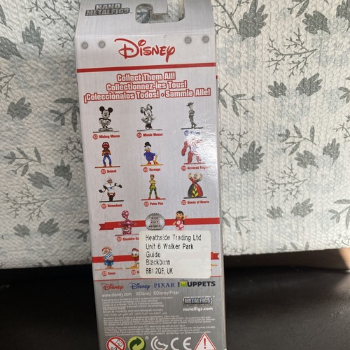 Disney confezione da 5 set figure da collezione metallo pressofuso nano metallo miscela figure NUOVO - Foto 6 di 8