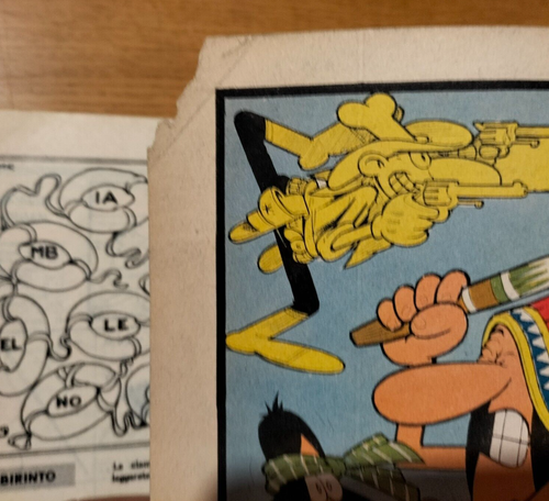 album de il giorno 2-JACOVITTI-COCCO BILL E GLI APACIONES-FEBBRAIO 1962-ORIGINAL - Picture 3 of 3