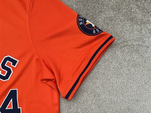 Nike MLB Houston Astros #44 Yordan Alvarez Vapor Limited Jersey Men's Size Large - Picture 6 of 11