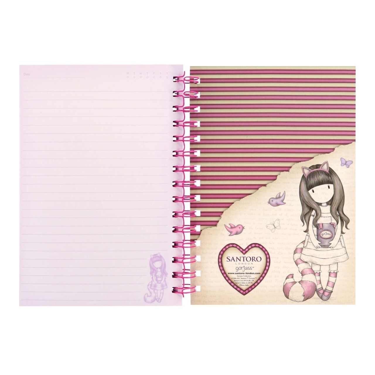 Brand New Santoro Gorjuss Wonderland Collection Just One Second Cameo