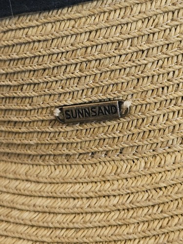 Sun N Sand Floppy Brim Adjustable Visor Straw Hat. SPF 50+ - Picture 5 of 8