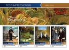 Maldives 2015 MNH - HENRI ROUSSEAU.  Michel Code: 5649-5652  |  Scott Code: 3341