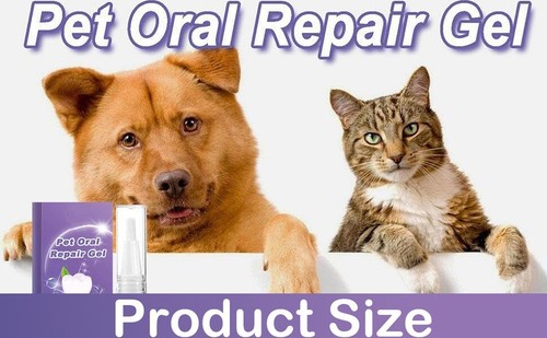 3 PK THE BEST Pet Oral Repair Gel for Dogs Cats Removes Tartar Eliminate Breath - Picture 3 of 9
