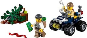 LEGO City Swamp Police (60065) ATV Patrol - NISB Ready to Ship!