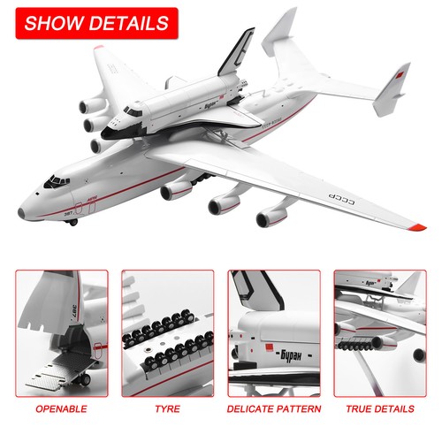 Super 1/200 Antonov An-225 Aircraft Strategic Transport Resin Plane Model D - Picture 17 of 24