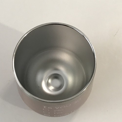 Rose Gold Stainless Steel 12 oz Wine Tumbler with Lid - Picture 4 of 4