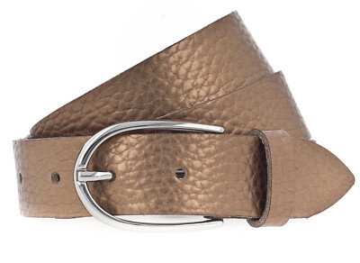 Vanzetti Glitter Radiance 30mm Metallic Belt W105 Gürtel Copper Metallic