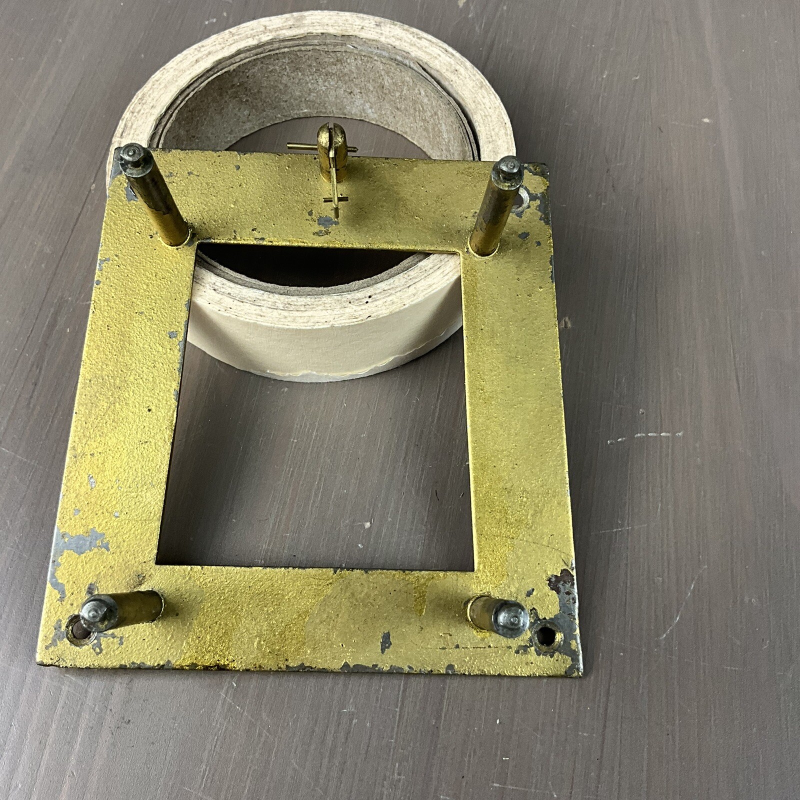 gustav becker veinna regulator weight movement movement bracket.