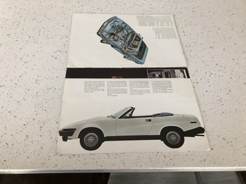 Triumph TR 7 Drophead Brochure - Picture 2 of 6