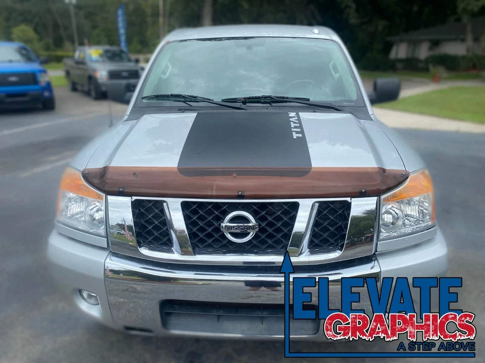 For Nissan Titan Decals Hood Power Vinyl Stripes 3m Graphics Stickers 2004-2015 - Изображение 4 из 4