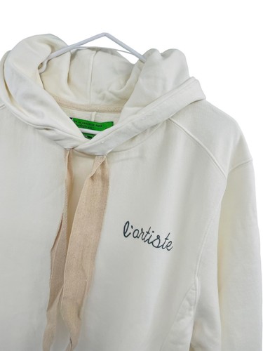 Free People Sandrine Rose Sweatshirt Gr. XS Raw Edge L'Artiste weiß Hoodie - Bild 9 von 12