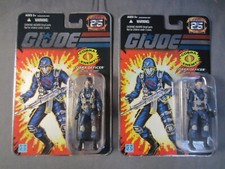 Gi Joe 25th COBRA Cobra Officer 3.75" Action Figure Hasbro MOC!