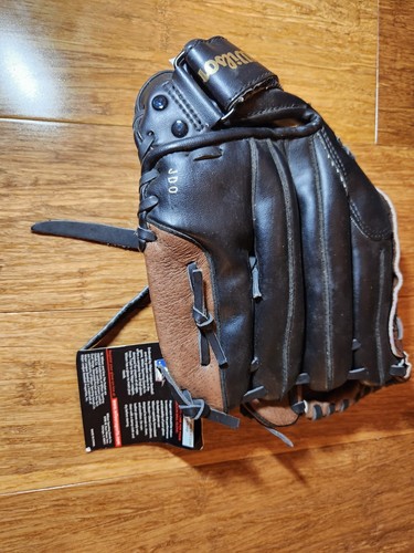 NEU Wilson A2497 Barry Larkin 11 Zoll Baseball Handschuh schwarz & hellbraun Leder LHT - Bild 3 von 7