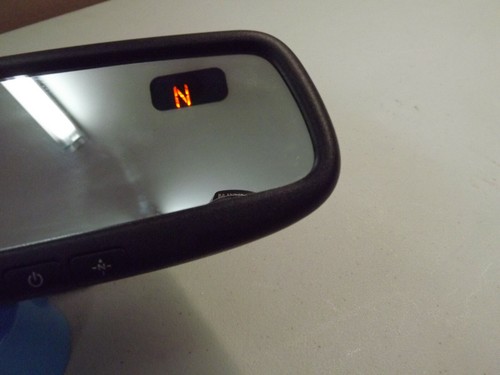 Gentex-453 Toyota Nissan Honda Auto Dim Rear View Mirror Homelink Compass Amber - Picture 2 of 12