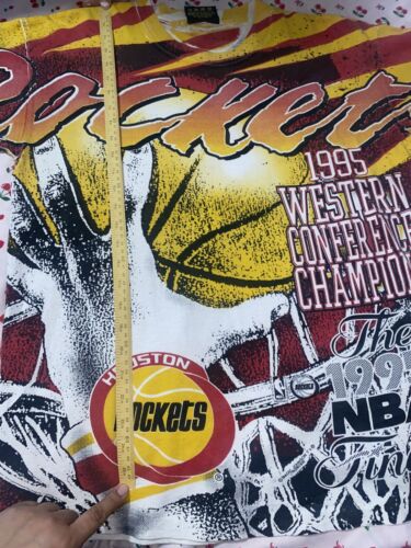 Vintage 1995 Rockets NBA Finals All Over Print - Picture 8 of 8