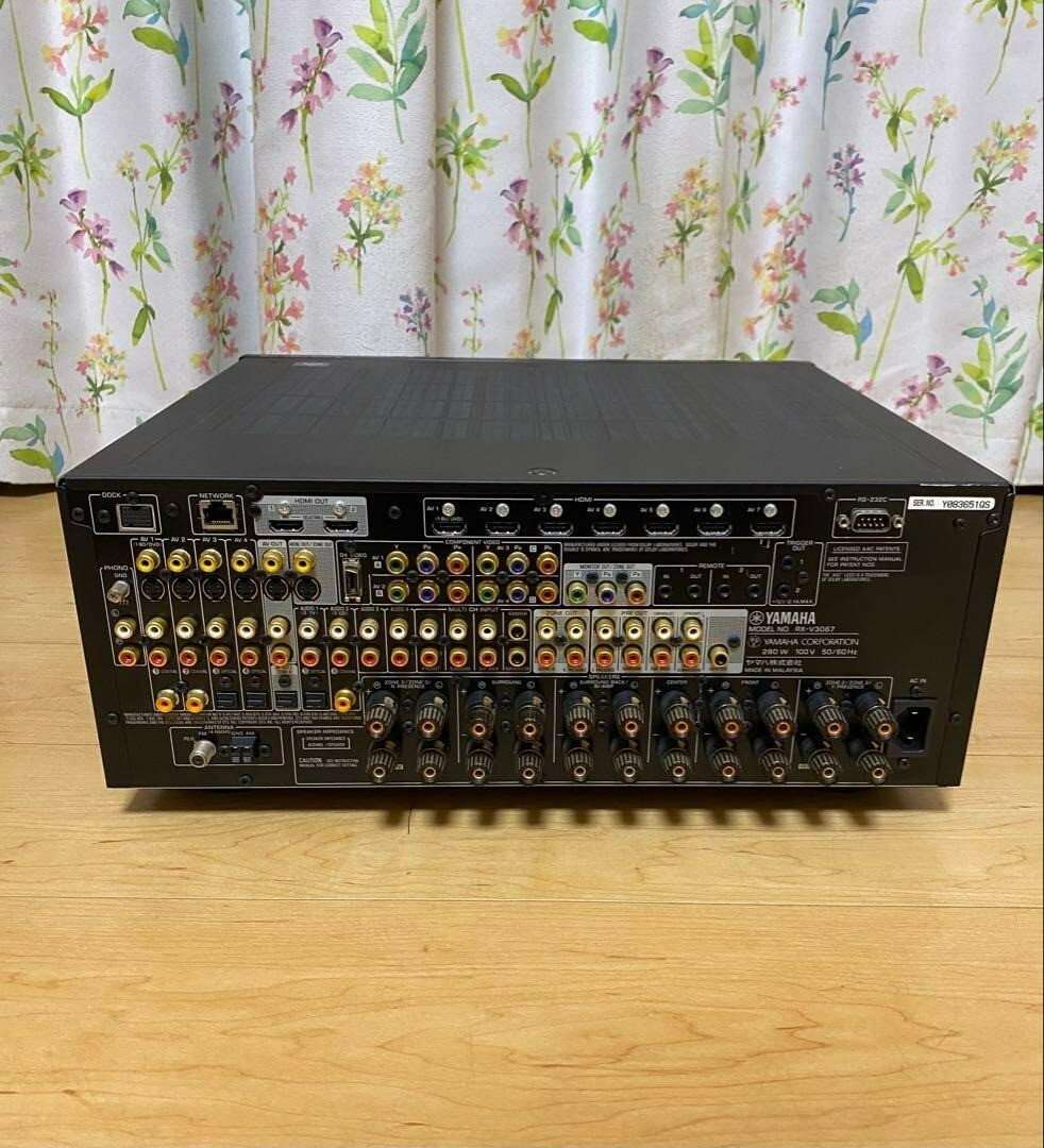 Yamaha RX-V3067 AV Receiver Amplifier Black Used from Japan | eBay
