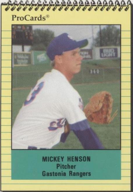 1991 ProCards Minor League - Mickey Henson #2684 - 1 of 1