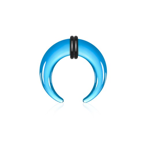 1PCS Pyrex Glass Stretching Kits Pincher Taper Buffalo Tunnels Septum Retainers - Picture 20 of 22