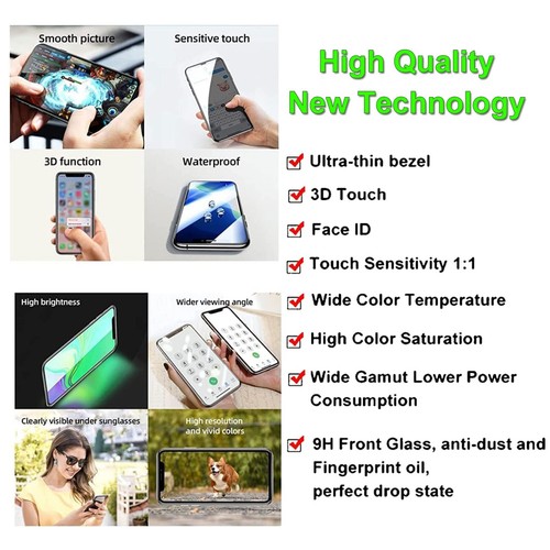 For iPhone 11 Pro Max LCD Screen Replacement Display 3D Touch Digitizer+ Frame - 第 9/24 張圖片