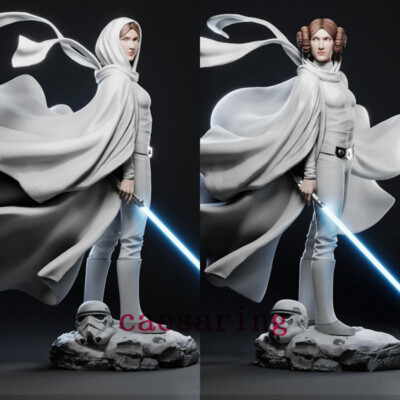 Leia Star Wars 3D Printing Unpainted Model GK Blank Kit Sculpture New In Stock
