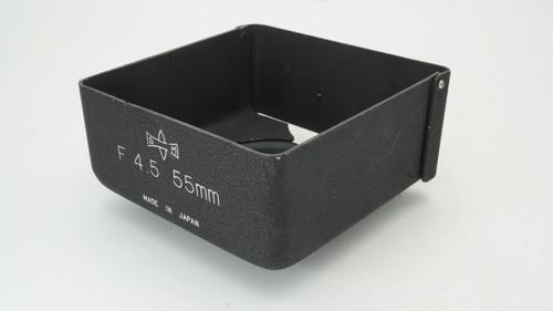 [N.MintMamiya paraluce in metallo 55 mm f/4,5 per C220 C330 TLR dal GIAPPONE #B150 - Foto 1 di 12