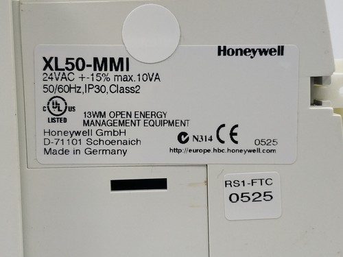 Honeywell XL50-MMI HVAC Programmable Contrôleur - Foto 2 di 8