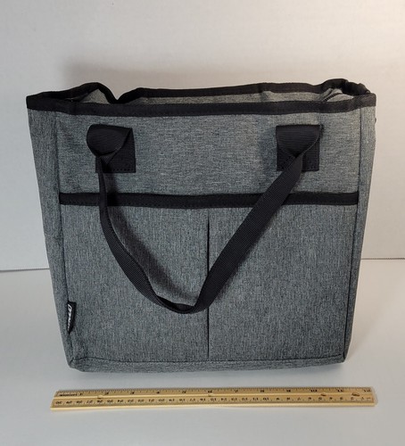 Insulated Lunch Box w/Strap Gray Medium NWT by RAVUO - Picture 6 of 10