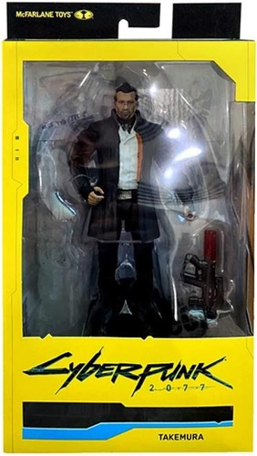 McFarlane Toys Takemura 7-Inch Action Figure Cyberpunk 2077 CD Projekt Red NEW - Imagen 18 de 18