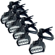 6 x Ignition Coil Electrical Connector Lexus RX330 Toyota Camry Sienna Solara