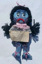 Vintage 60s Original Dammit Doll- Stress Relief Plush Rare 1960s