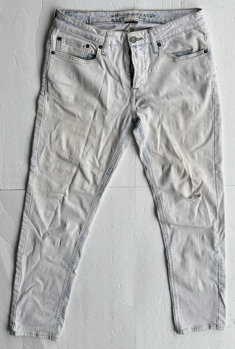 American Eagle Jeans Extreme Flex Bleached Slim Straight Denim Men’s 31x30