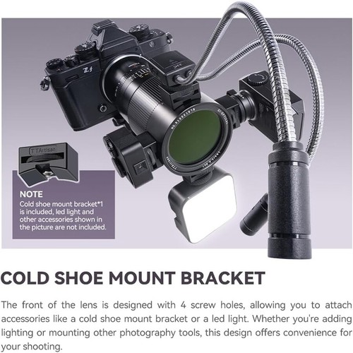 TTartisan 100mm F2.8 Macro 2X Full Frame Lens for E/X/Z/RF/EOSR/L/EF/GFX/F Mount - Picture 7 of 9