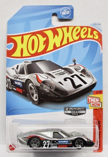 2024 HOT WHEELS ZAMAC 1967 FORD GT40 MK.IV THEN & NOW  - Picture 1 of 2