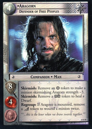 Lord Of The Rings Ents Of Fangorn CCG's Individual Trading Cards - Picture 50 of 116