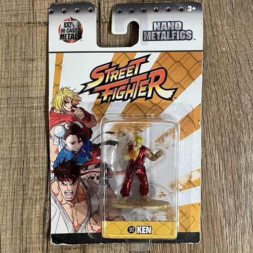 Street Fighter Nano Metalfigs Lot of 3 Ken, Guile, Chin-Li New Capcom - Picture 7 of 12
