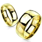 Men Women Lord of the Elven Rings Gold Plated Tungsten Ring New