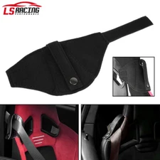 Universal Suede Leather Car Bucket Seatbelt Guide Seat Belt Holder Protector