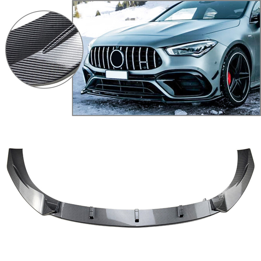 CLA Class Front Bumper Lip Spoiler Guard – Fit Benz Style & Protection