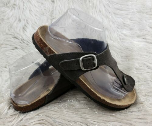 NORTHSIDE Brown Slide On Thong Sandals Size 9 - image 1