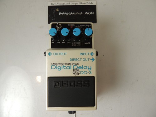 Boss DD-3 Digital Delay Effects Pedal w/ Analogman Hi-Cut Mod Modified Modded