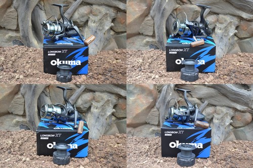 Okuma Longbow XT Baitfeeder Freilaufrolle Stationärrolle Karpfenrolle 4 Größen - Bild 2 von 6