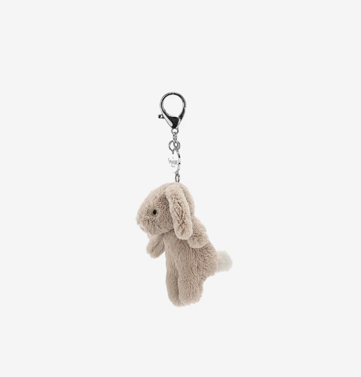 かわいい!!! ★  Bashful Bunny Bag Charm Bashful Beige Bunny Bag Charm - Official Jellycat