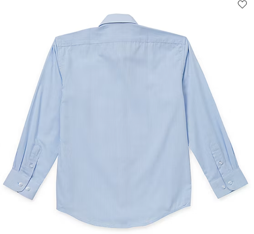 Michael Strahan Big Boys Spreizkragen Langarm Hemd & Krawatte Set 16 R blau/schwarz - Bild 2 von 2